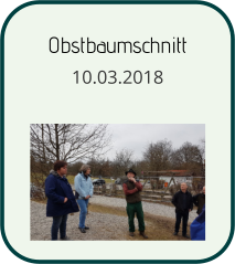 Obstbaumschnitt 10.03.2018